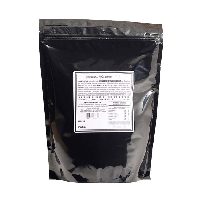 Kit com 10 Pacotes - Cappuccino da Vovó com Canela 1kg