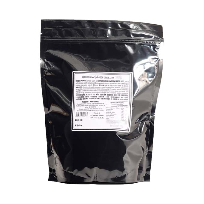 Kit com 10 Pacotes - Cappuccino da Vovó com Canela Light 700g (unidade)