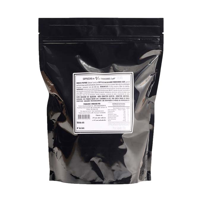 Kit com 10 Pacotes - Cappuccino da Vovó Tradicional Light 700g (unidade)