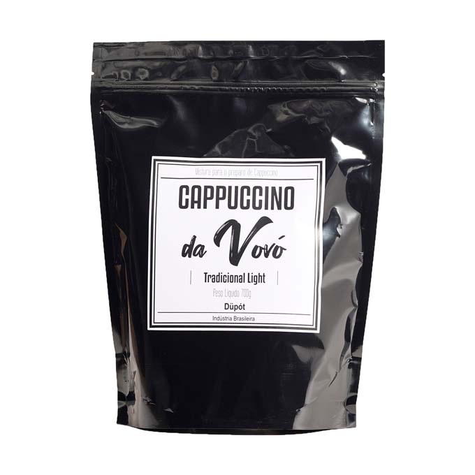 Kit com 10 Pacotes - Cappuccino da Vovó Tradicional Light 700g (unidade)