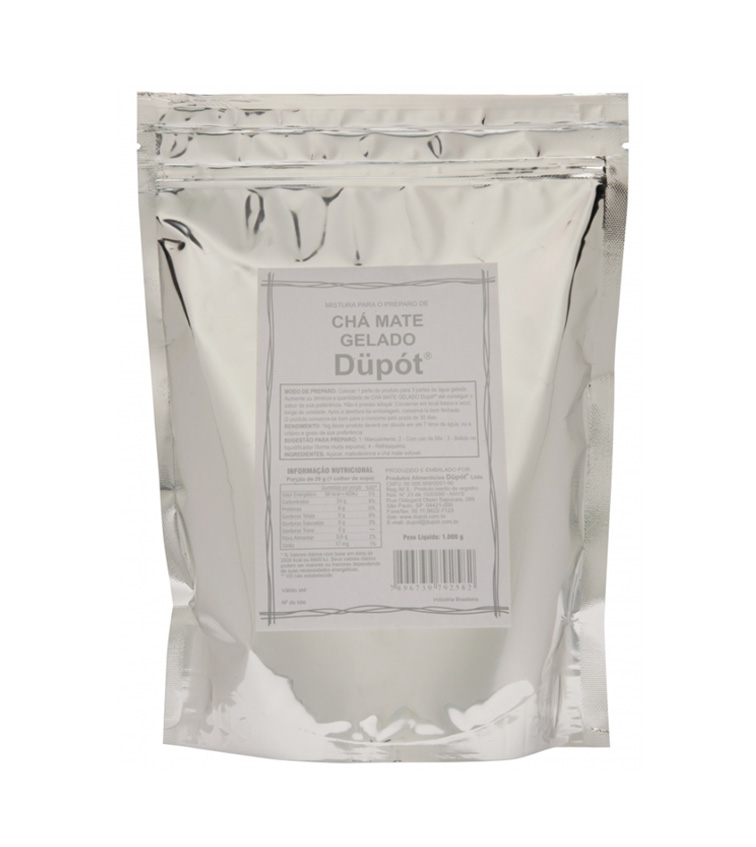 Kit com 10 Pacotes - Chá Mate Gelado Düpót 1kg (unidade)